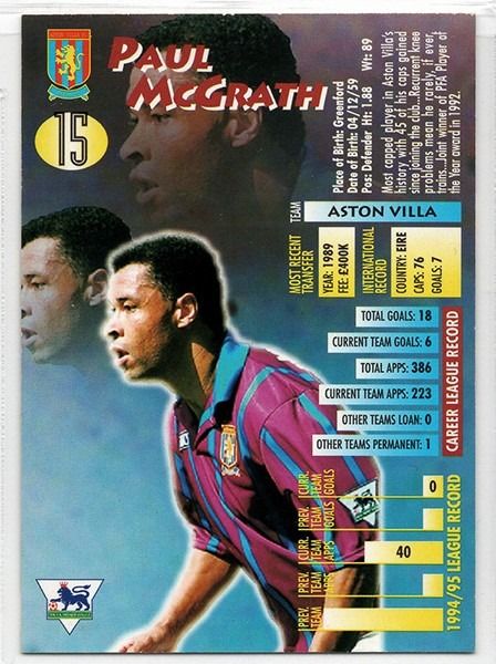 Merlin Ultimate Paul McGrath Aston Villa No.15