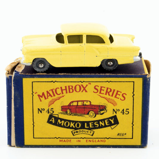 Moko Lesney Matchbox No 45a Vauxhall Victor 1958 Vintage VG Diecast - DT Collectable Toys