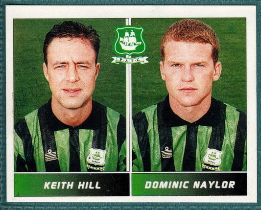 Panini Sticker Hill / Naylor Plymouth Argyle No.494