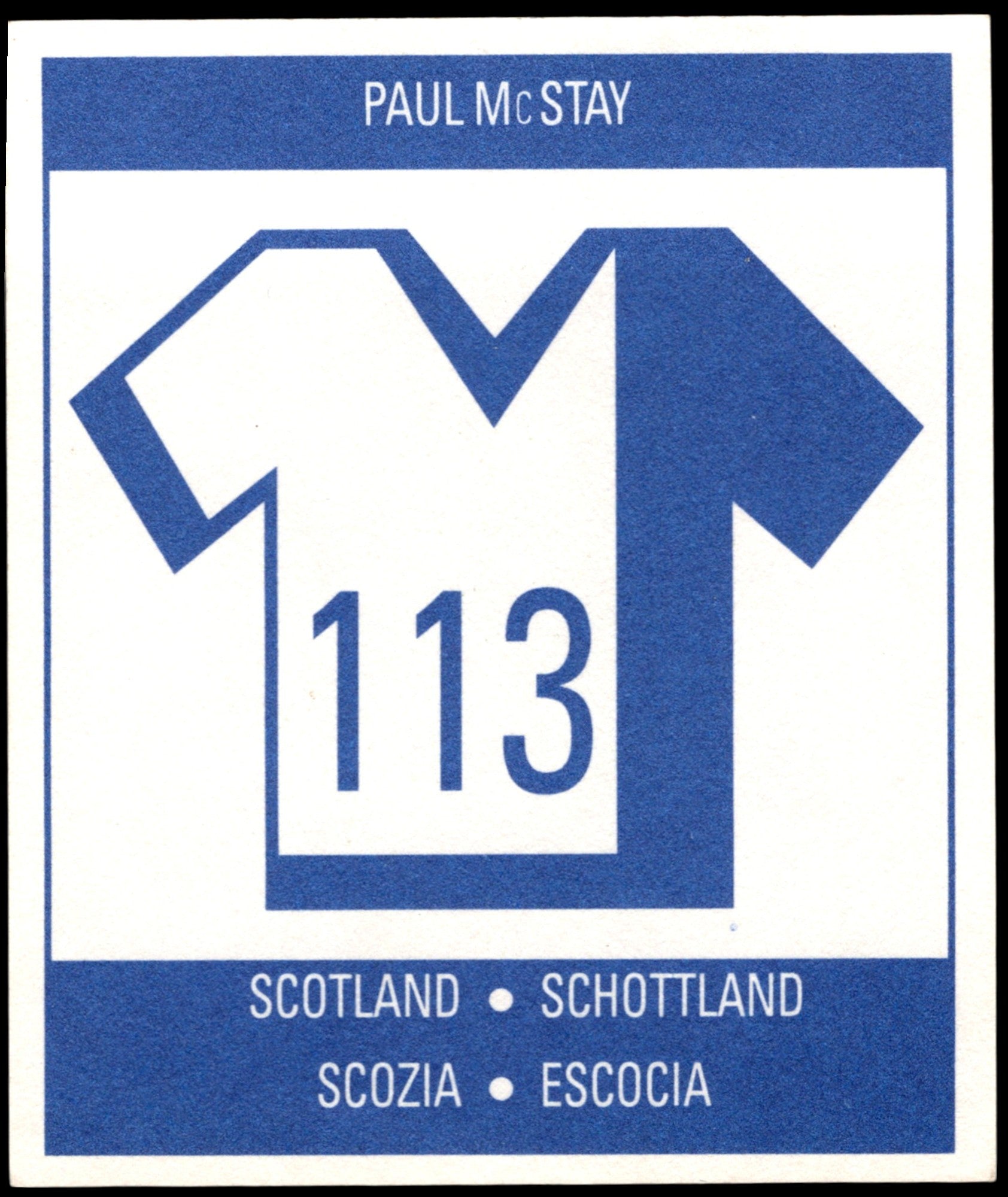 Orbis Publications FIFA ITALIA 90 World Cup Select Stickers from No. 100 - 199