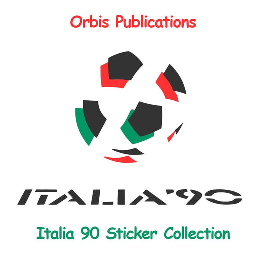 Orbis Publications FIFA ITALIA 90 World Cup Select Stickers from No. 100 - 199
