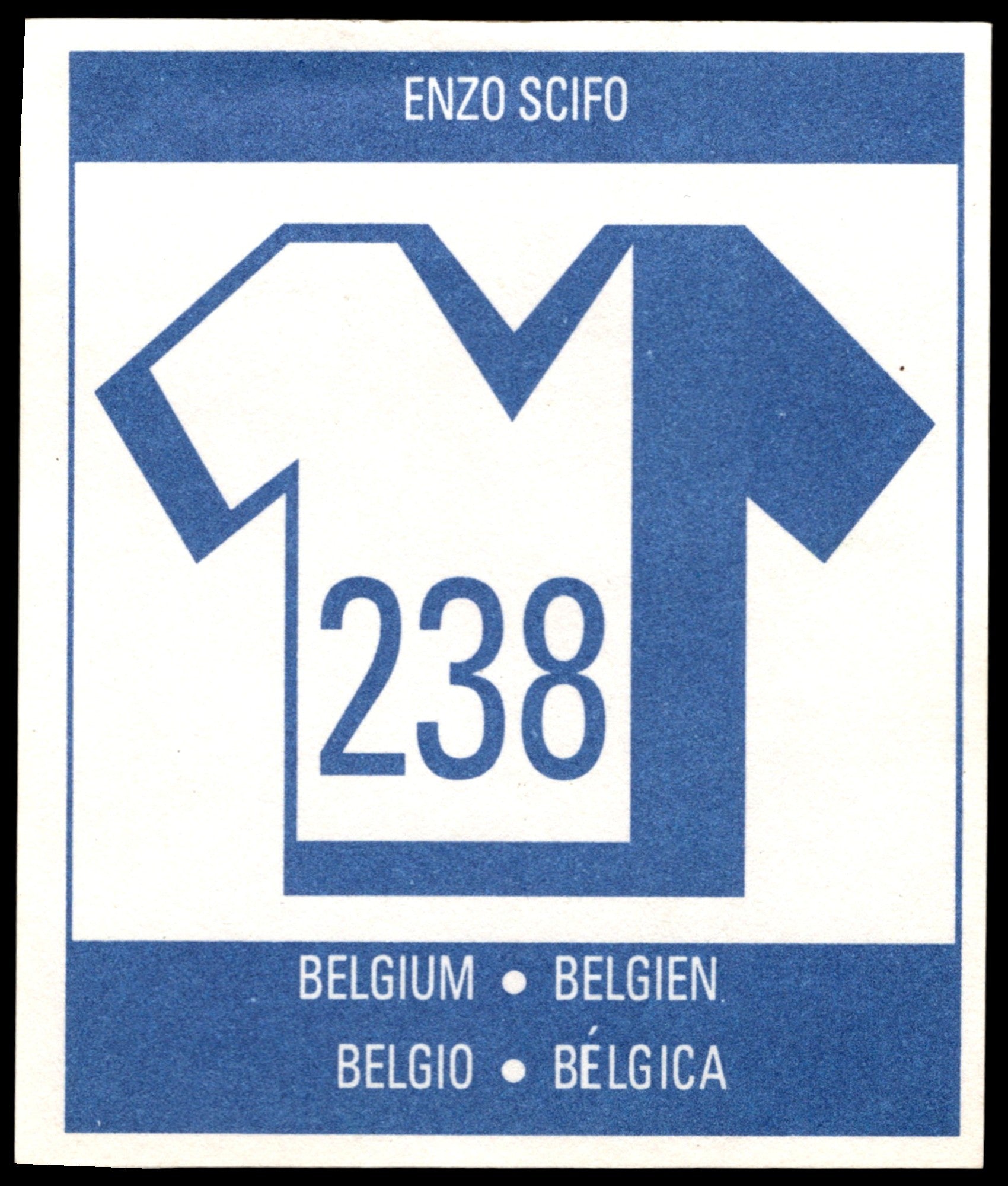 Orbis Publications FIFA ITALIA 90 World Cup Select Stickers from No. 200 - 299
