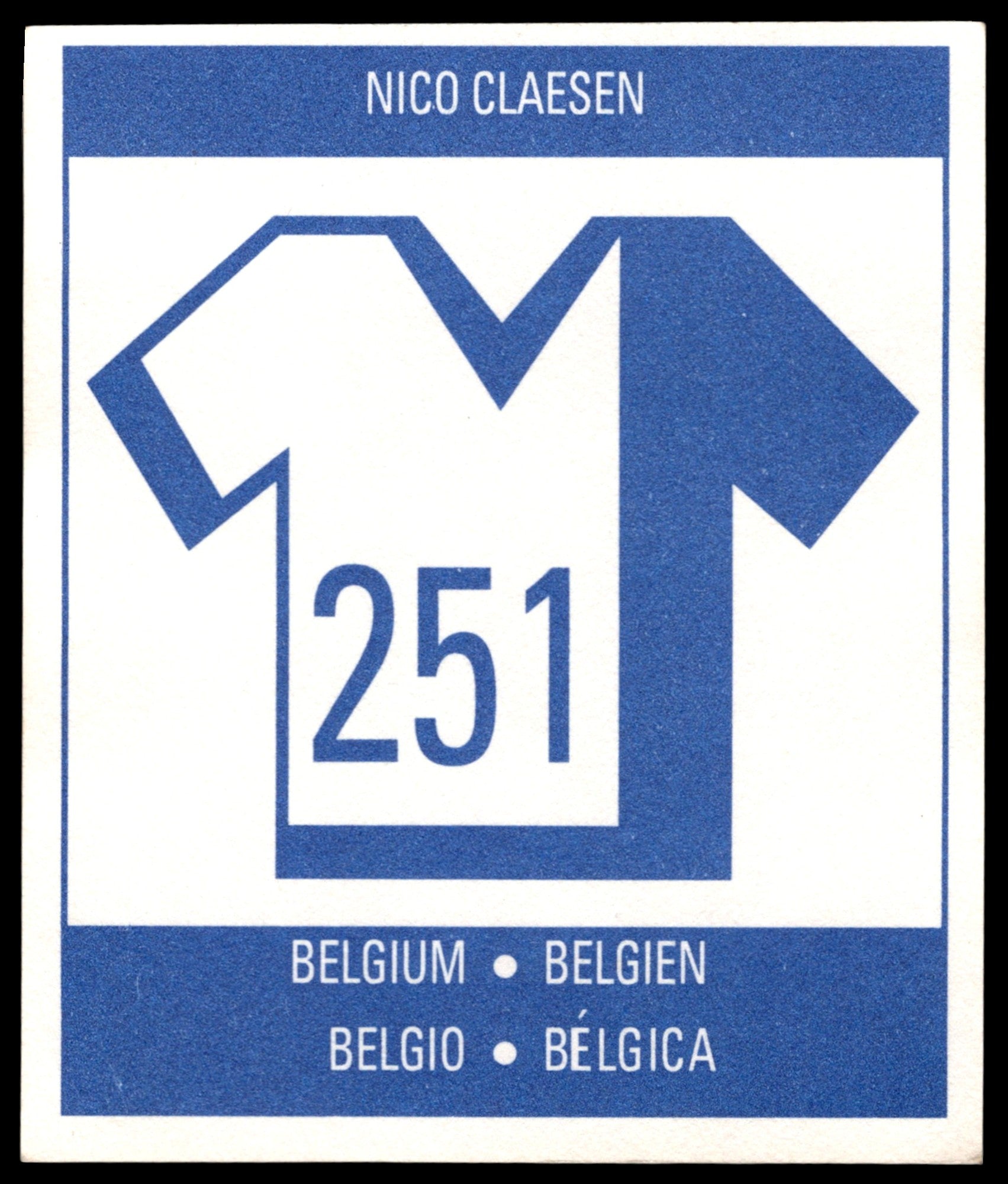 Orbis Publications FIFA ITALIA 90 World Cup Select Stickers from No. 200 - 299