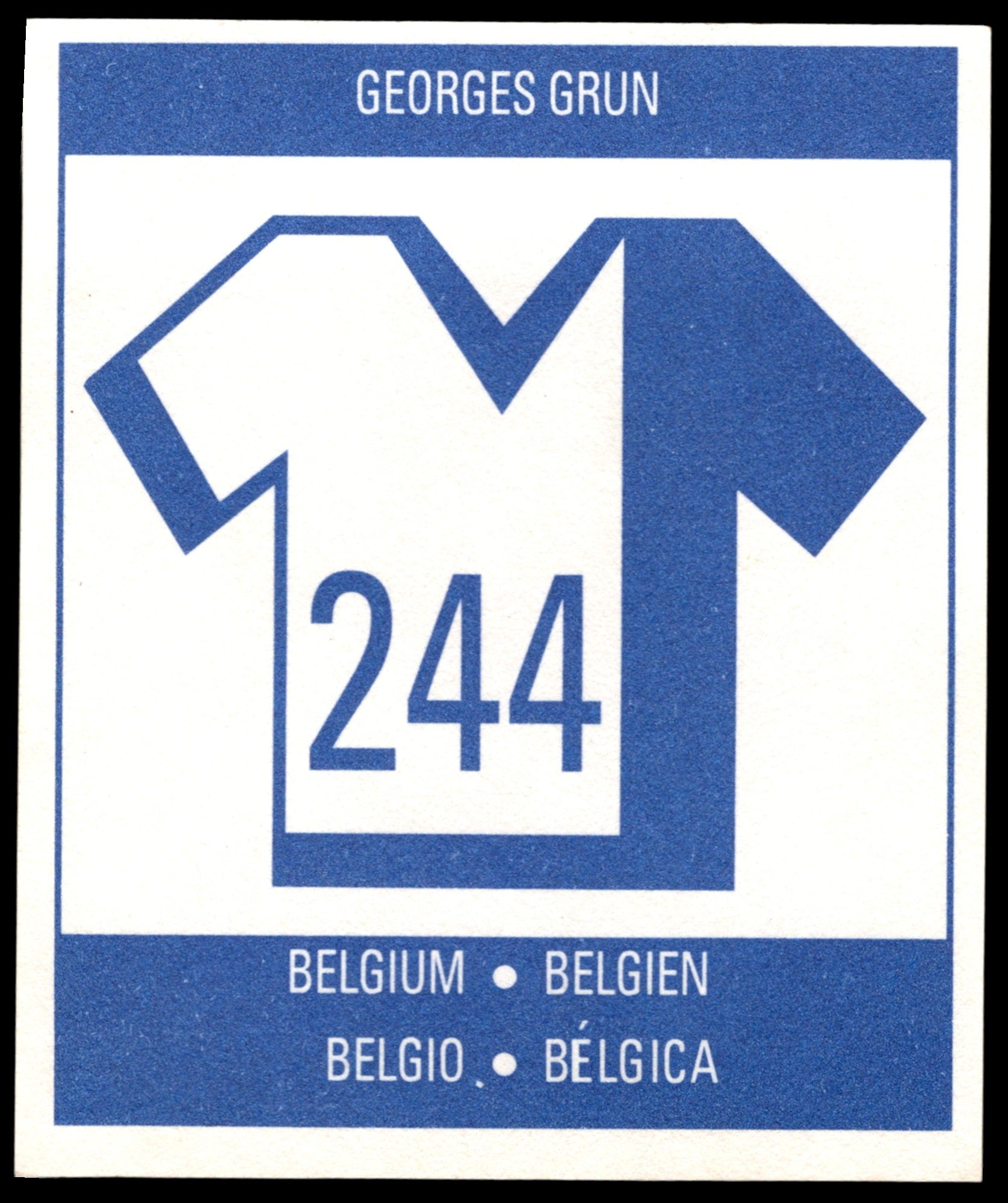 Orbis Publications FIFA ITALIA 90 World Cup Select Stickers from No. 200 - 299