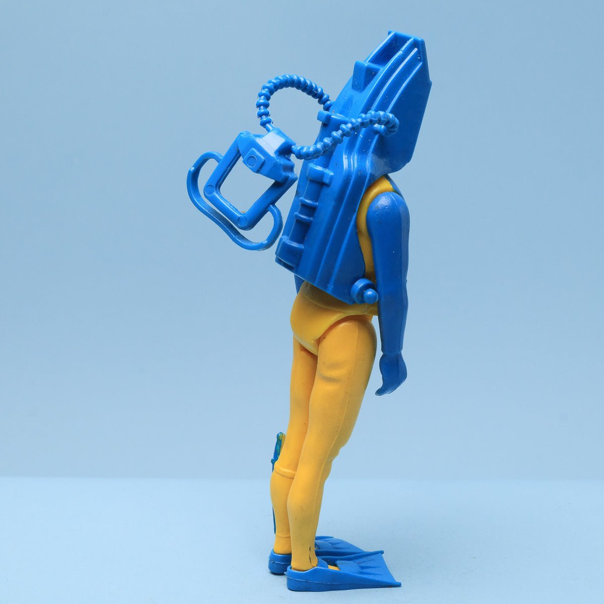 Palitoy Action Force Q Force Shark Excellent 1983 Vintage Action Figure - DT Collectable Toys