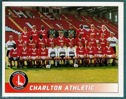 Panini Sticker Charlton Athletic Team Photo