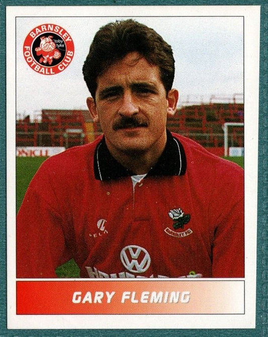 Panini Sticker Gary Fleming Barnsley Football League