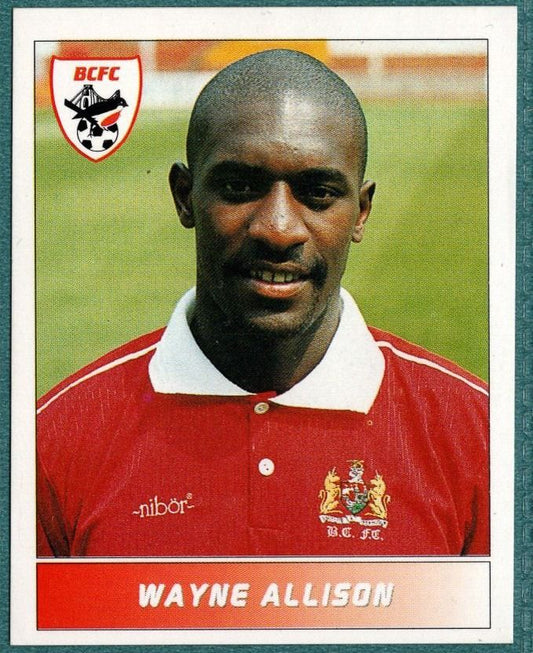 Panini Sticker Wayne Allison Bristol City
