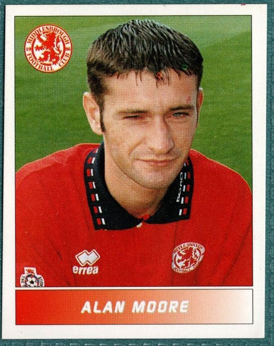 Panini Sticker Alan Moore Middlesbrough No.132
