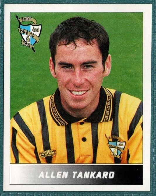Panini Sticker Allen Tankard Port Vale No.203