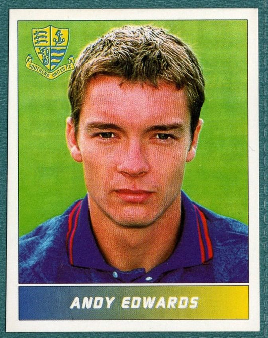 Panini Sticker Andy Edwards Southend United No.251