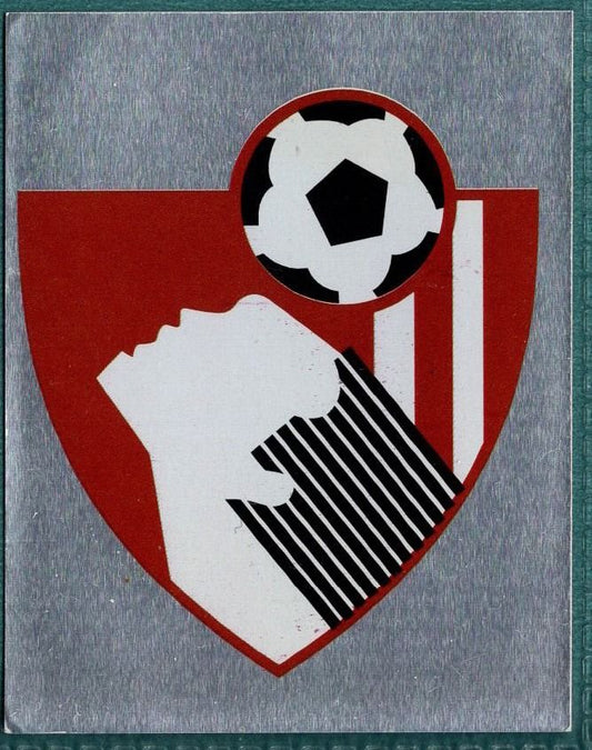 Panini Sticker Bournemouth FC Badge Foil No.381