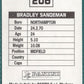 Panini Sticker Bradley Sandeman Port Vale No.206