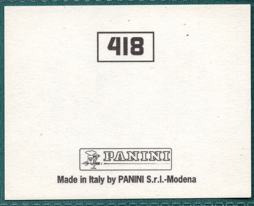 Panini Sticker Bristol Rovers Kits No.418