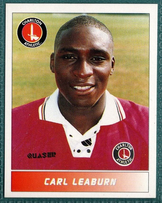 Panini Sticker Carl Leaburn Charlton Athletic No.75