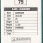 Panini Sticker Carl Leaburn Charlton Athletic No.75