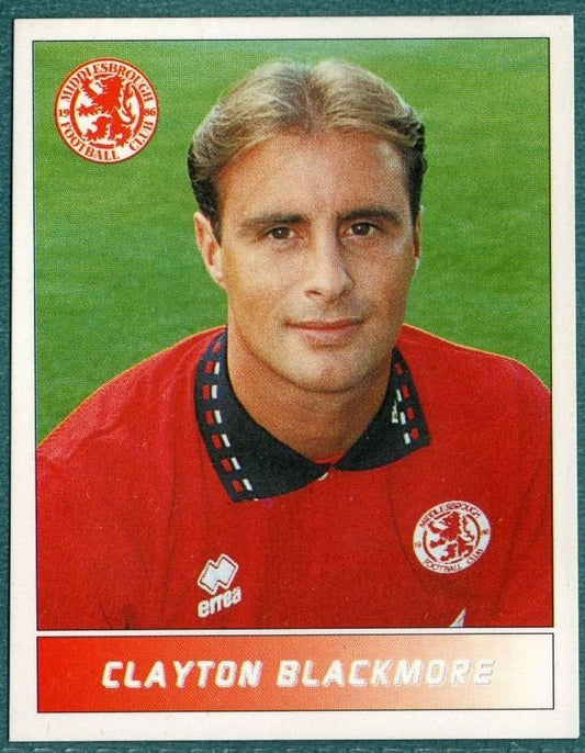 Panini Sticker Clayton Blackmore Middlesbrough No.129