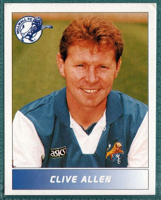 Panini Sticker Clive Allen Millwall No.150