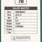 Panini Sticker David Whyte Charlton Athletic No.78 - Football League 95