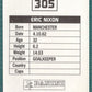 Panini Sticker Eric Nixon Tranmere Rovers No.305