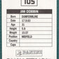 Panini Sticker Jim Dobbin Grimsby Town No.105