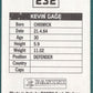 Panini Sticker Kevin Gage Sheffield United No.232