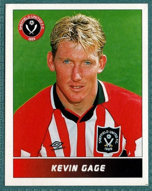 Panini Sticker Kevin Gage Sheffield United No.232