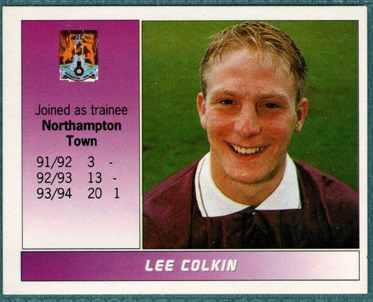 Panini Sticker Lee Colkin Northampton Town No.586