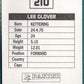 Panini Sticker Lee Glover Port Vale No.210