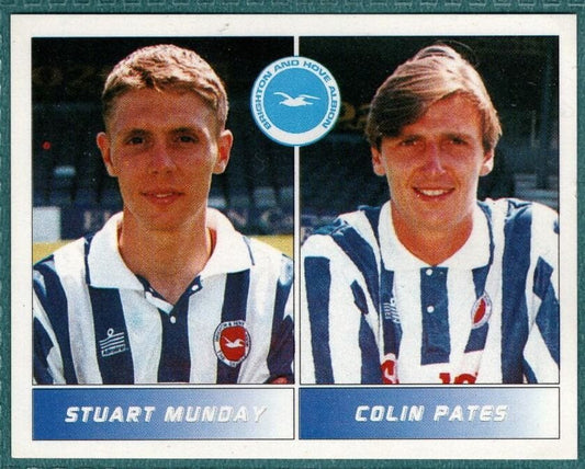 Panini Sticker Munday / Pates Brighton No.407