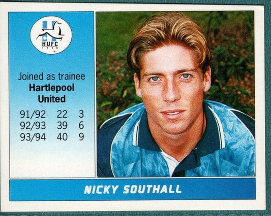 Panini Sticker Nicky Southall Hartlepool United No.578