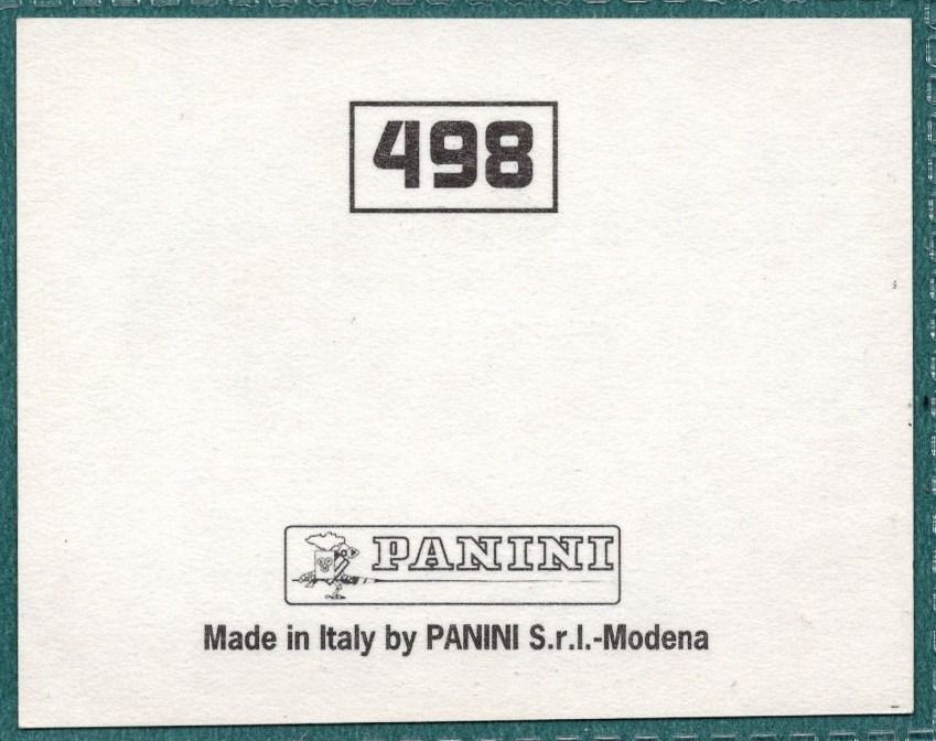 Panini Sticker Plymouth Argyle Kits No.498