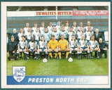 Panini Sticker Preston North End Team Photo No.587 - Football League 95 Picture 1