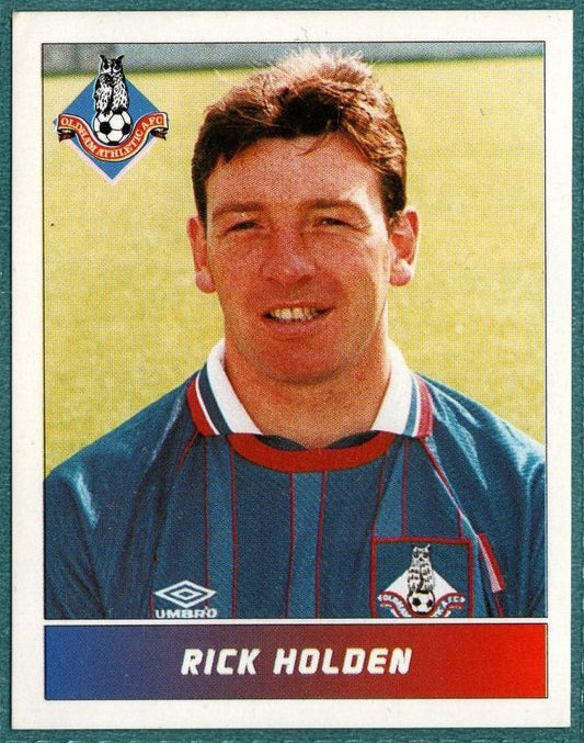 Panini Sticker Rick Holden Oldham Athletic No.179