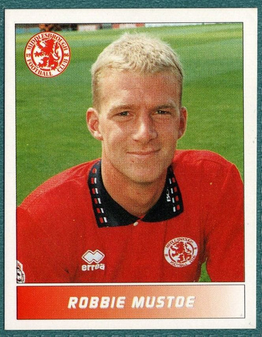 Panini Sticker Robbie Mustoe Middlesbrough No.134