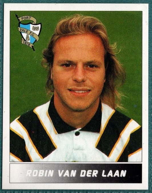 Panini Sticker Robin Van Der Laan Port Vale No.213
