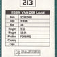 Panini Sticker Robin Van Der Laan Port Vale No.213