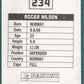 Panini Sticker Roger Nilsen Sheffield United No.234