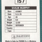 Panini Sticker Shaun Murphy Notts County No.157