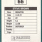 Panini Sticker Steve Brown Charlton Athletic No.66 - Football League 95