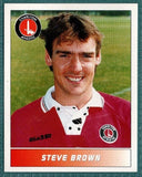 Panini Sticker Steve Brown Charlton Athletic No.66 - Football League 95