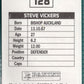 Panini Sticker Steve Vickers Middlesbrough No.128