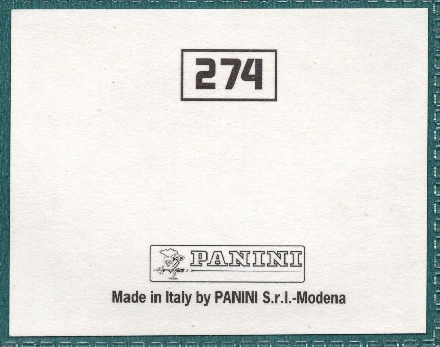 Panini Sticker Sunderland Team Photo No.274