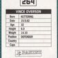Panini Sticker Vince Overson Stoke City No.264