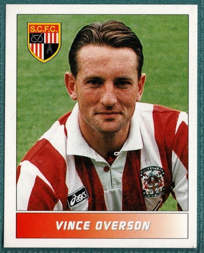 Panini Sticker Vince Overson Stoke City No.264