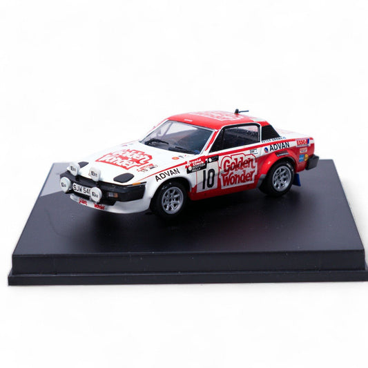 PJ Rally Models Triumph TR7 V8 Golden Wonder Ken Wood 1982 Scottish Rally Ltd Ed 1/50