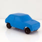 Plasto No 1902 Renault 5 TL Vintage Blue Vinyl Plastic Model Made in Finland