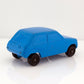 Plasto No 1902 Renault 5 TL Vintage Blue Vinyl Plastic Model Made in Finland