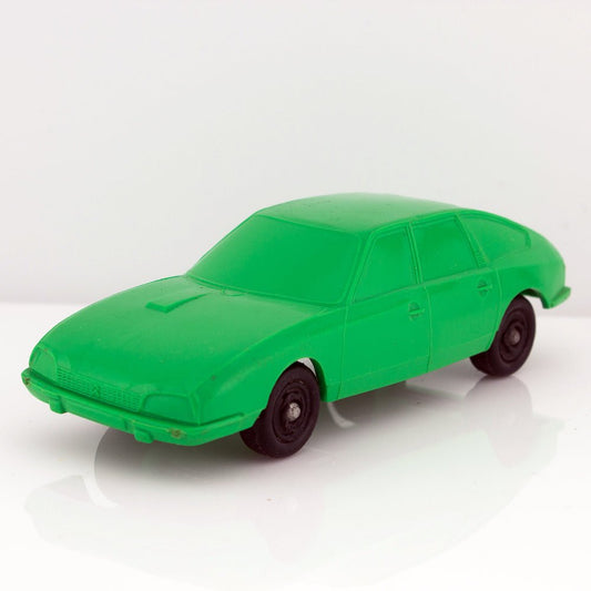 Plasto No 1907 Citroen CX Vintage Green Vinyl Plastic Model Made in Finland