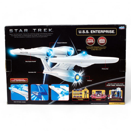 PLAYMATES 2009 STAR TREK MOVIE U.S.S. ENTERPRISE SEALED ALL ORIGINAL - DT Collectable Toys